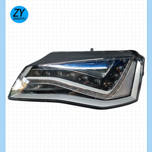 เหมาะสำหรับไฟหน้ารถยนต์ <span class=keywords><strong>Audi</strong></span> <span class=keywords><strong>A8</strong></span> รุ่น US แบบ High-End Matrix LED ปี 2013 2014 2015 คุณภาพสูง ขายดี ระบบไฟส่องสว่างรถยนต์ - Product Image 3