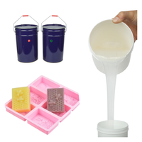 Silicone de qualité alimentaire de qualité supérieure pour la fabrication de moules, silicone liquide RTV-2