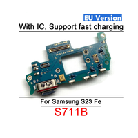 Câble flexible de port de charge USB pour Samsung S22 S23 Plus S24 S21 Ultra, connecteur de charge, carte de charge avec microphone