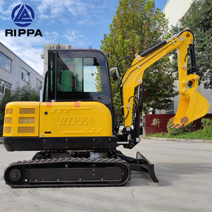 Real China RIPPA fábrica 2 toneladas 3 toneladas Mini excavadora pequeña precios importación Mini excavadora con accesorios de excavadora - Product Image 3