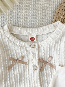 Nuovo Set di Abbigliamento per Bambine 2026: Camicia Casual, Gilet e Gonna, Tre Pezzi alla Moda per Primavera Estate - Product Image 3