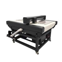 DTF Flatbed Cutter Machine Sticker Card Plotter de découpe pour PVC Crystal label Carton Box