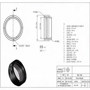 แผ่นเวฟเพลท LBTEK VR4-1064 True Zero Order Polymer Vortex Half Wave Retarder 1064nm  แบบคริสตัลเหลว LCP BK7 SM1 สำหรับเลนส์ท่อแสง - Product Image 4