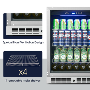 NE-357 Enfriador de Bebidas Refrigerado por Aire a Buen <span class=keywords><strong>Precio</strong></span>, Termostato Inteligente, Comercial, para Hoteles, <span class=keywords><strong>Sub</strong></span>-<span class=keywords><strong>Zero</strong></span>, el Mejor Enfriador de Bebidas para Bares de Vinos - Product Image 3