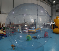 Ballon gonflable en PVC de 3 mètres, ballon de danse gonflable populaire de 3 mètres, ballon de danseur gonflable transparent, ballon d'eau en PVC transparent