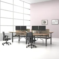 Mobilier de bureau ergonomique réglable en hauteur ordinateur bureau debout électrique poste de travail intelligent bureau table élévatrice