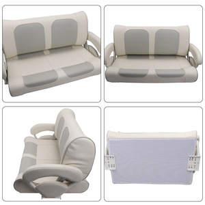 Siège de canapé pour bateau 67cm x 59cm x 106cm en plastique pour la modernisation et la mise à niveau des équipements marins - Product Image 4