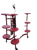 Ensemble de tables et chaises pliantes de jardin pour 12 personnes, tables et chaises de cantine scolaire en acier, salle à manger