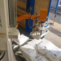 Machine de dépalletisation antidéflagrante pour l'alimentation en hydroxyde de sodium |   Bras robotique antidéflagrant guidé par la vision