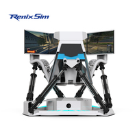 Renixsim - Plataforma Dinámica de Alta Tecnología para Simulación de Carreras con Realidad Virtual y Movimiento Completo