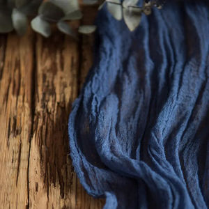 Chemin de table rayé bohème imperméable en macramé, support en coton rustique en vert olive et pour champagne tissé à la main pour un usage domestique - Product Image 3