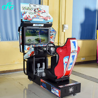 Simulateur de course automobile à pièces Outrun, machine d'arcade Outrun, jeux d'arcade, jeu de course automobile, en vente