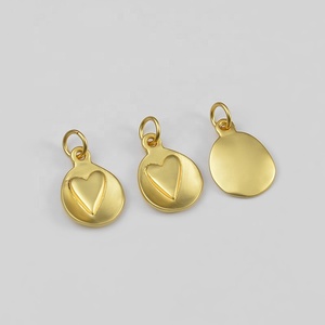 <span class=keywords><strong>El</strong></span> más nuevo de latón joyería suministros de moda Estilo Vintage corazón encanto colgantes para collar y pulseras de joyería haciendo - Product Image 4