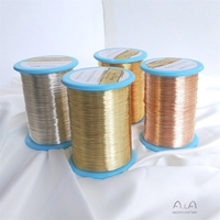 Fil de cuivre doré et argenté 14 carats, préservant la couleur, tube de 1 kg, quantité suffisante, souple et façonnable, pour la fabrication de bijoux DIY