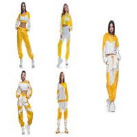 Costume de scène et de danse pour femmes, style années 90/80, en polyester, par East Costumes