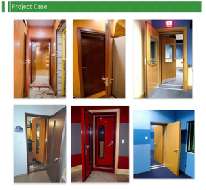 <span class=keywords><strong>Puerta</strong></span> insonorizada acústica de aluminio TianGe con aislamiento de 40-45dB para estudio de cine KTV y oficina - Product Image 4
