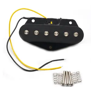 Puente de sonido de plomo TL estándar, pastilla para guitarra eléctrica TL, color negro
