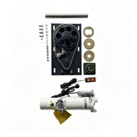 Moteur de porte roulante commerciale télécommandé Weiyu DC600, monophasé 208-240V 5kW 100 tr/min, étanche, 50Hz, certifié IE4 CE CCC