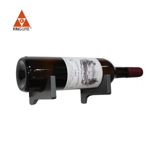 Заводские винные стеллажи из алюминия S020 винные колышки настенный держатель для винных бутылок