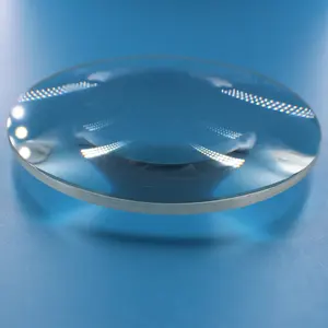 光学ガラス150mm、直径200mmの平凸球面レンズ