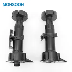 Plastic Hardware Furniture Kitchen Leveling Feet Adjustable Cabinet Legs adjustable table leg For Gym Living Room Bedroom