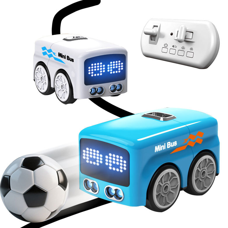 Follow The Line Car - Coche Inductivo Con Sensor Óptico, Juguete Educativo STEM Para Niños, Sigue Líneas Negras Dibujadas, Actividad Creativa En Casa O Viaje