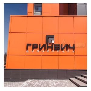 4x0.21 dày <span class=keywords><strong>PE</strong></span> pvdf lớp phủ nhôm bánh sandwich Bảng điều khiển bên ngoài tấm nhôm Composite Tấm ốp tường vật liệu xây dựng - Product Image 2