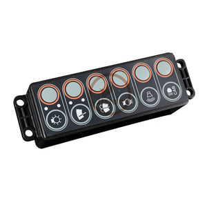 Interrupteur de commande de phare et d'essuie-glace 21Q6-30601 21Q630601 compatible avec les excavatrices R215-9 R225LC-9 - Product Image 1
