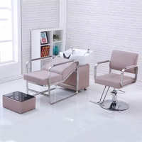 Vente en gros d'échantillons gratuits mobilier pour salon de coiffure salon d'esthétique fauteuil à shampoing lit à shampoing pour le lavage des cheveux et du shampoing