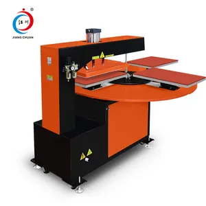 Alternative Code Operating 4 Station Pneumatic Heat Transfer Machines For Sublimation T-shirt Jersey Garment