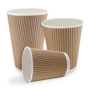 8oz respetuoso con el medio ambiente <span class=keywords><strong>para</strong></span> llevar de doble pared taza de papel de café 12Oz <span class=keywords><strong>para</strong></span> café - Product Image 5