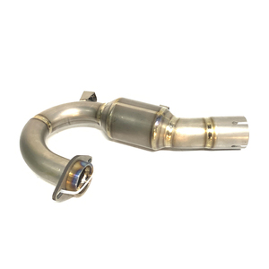 Tuyau de silencieux d'échappement en titane 45MM pour Kawasaki KX250 <span class=keywords><strong>2021</strong></span> 2022 2023 Tuyau de tube d'échappement de motocross - Product Image 1