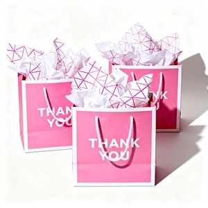 FB14 Wedding Theme <strong>Party</strong> <strong>Favour</strong> Treats Gift Paper <strong>Bags</strong> With Handle Goodie Gift Paper <strong>Bag</strong> for Team Bride and Groom - Product Image 3