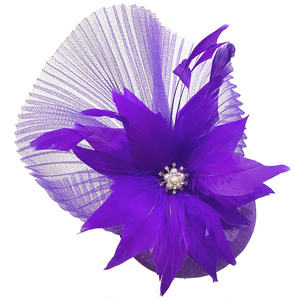 新时尚女性婚礼帽子教堂迷人的女性 - Product Image 4