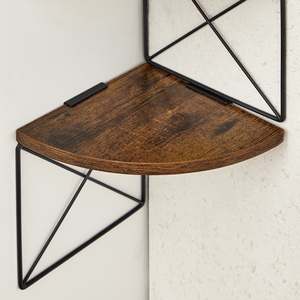 Estantería Esquinera de 5 Niveles <span class=keywords><strong>VASAGLE</strong></span> Librero de Fácil Montaje Estante de Pared de 5 Niveles para Dormitorio Sala de Estar Baño Cocina Oficina - Product Image 3