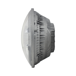 Kits de faros delanteros Halo de aluminio de 7 pulgadas Blanco Azul Ámbar Haz Alto y Bajo para JK <span class=keywords><strong>Lada</strong></span> <span class=keywords><strong>4x4</strong></span> <span class=keywords><strong>Urban</strong></span> Niva - Product Image 4