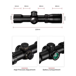 1.5-5x32 Ir Hunting Tactical Optical Sight Red Dot Spotting Green Illuminated Security Metal <strong>Scope</strong> for Crossbow - Product Image 2