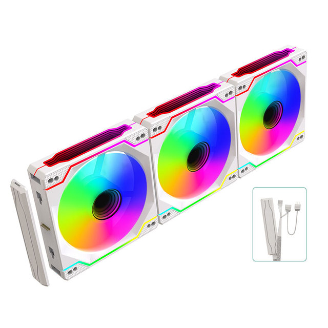 High Quality 120MM Argb Fan Desktop Gaming Computer Chassis 120mm Fans PWM Rgb for Pc