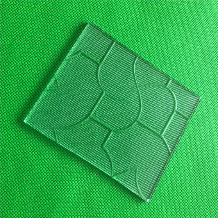 Textured Tempered Glass Supply Texture Pattern Transparency Tempered Pattern Float Glass With Cheap Price