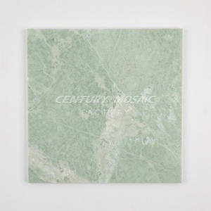 Gạch Ốp Tường Thế Kỷ Khảm Đá Tự Nhiên Đá Cẩm Thạch Xanh Bạc Hà Gạch Ốp Tường Màu Xanh Lá Cây - Product Image 1