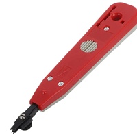 Outils de réseau professionnels Câblage et ingénieur en télécommunications Kit d'outils d'insertion de poinçon d'impact à la main pour borniers en MDF siemens
