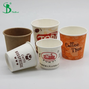 <span class=keywords><strong>THEBEST</strong></span> Alle Größen Großhandel Pappbecher Individuell Bedruckte Kaffeebecher Einwandige Pappbecher Mit Deckel - Product Image 6