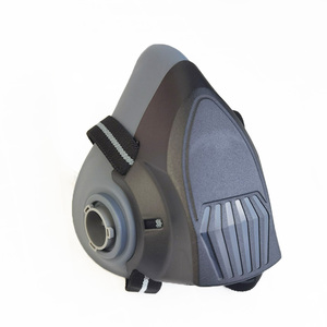 पोर्टेबल आधा चेहरा रबर एएनएसआई अमोनिया श्वासयंत्र गैस मास्क के साथ फिल्टर - Product Image 3