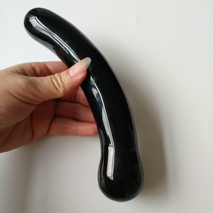 Baguette de massage en cristal d'obsidienne noire naturelle, outil d'exercice sexuel pour la guérison, 5 pièces - Product Image 6