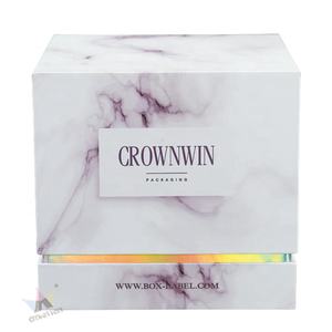 Caja de Regalo de Papel Ecológica de Lujo para Velas Aromáticas Personalizadas, con Inserciones, Laminado Mate, Grabado en Relieve y Recubrimiento UV - Product Image 4