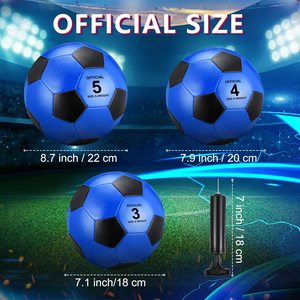 Ballons de football gonflables pour fêtes, thème sportif, jouets gonflables, fourniture directe usine - Product Image 4