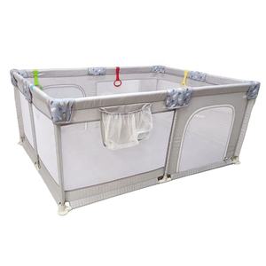 ODM Clôture de sécurité pour enfants de style panneau moderne durable pour bébés tout-petits avec portail pour salon extérieur cour de jeu - Product Image 4