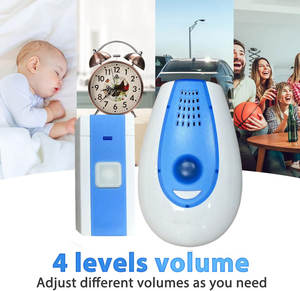 กริ่งประตูแบบไร้สายกริ่งไฟฟ้ากันน้ำใช้แบตเตอรี่สำหรับบ้าน - Product Image 4