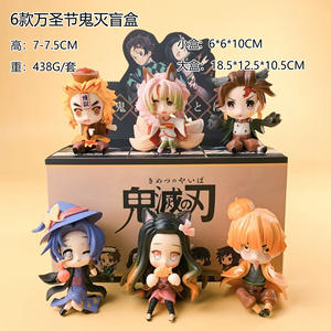 Anime Cool Cartoon pezzo Luffy Shin Chan <span class=keywords><strong>principessa</strong></span> Ninja Blind Box Action figure mistero sorpresa Box collezione regali per bambini - Product Image 5