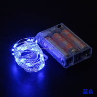 IP65-zertifizierte LED-Batteriebox mit Kupferdraht-Lichterkette und manuellem Schalter für Dekorationen